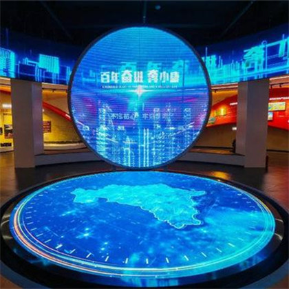 全景打卡章丘区纪录小康展馆